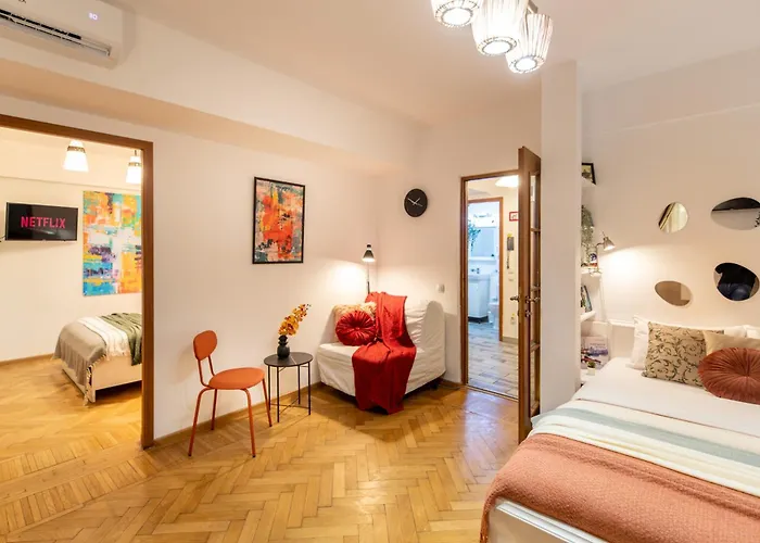 2br At Piata Natiunilor Unite: Perfect For Center * Bukareszt
